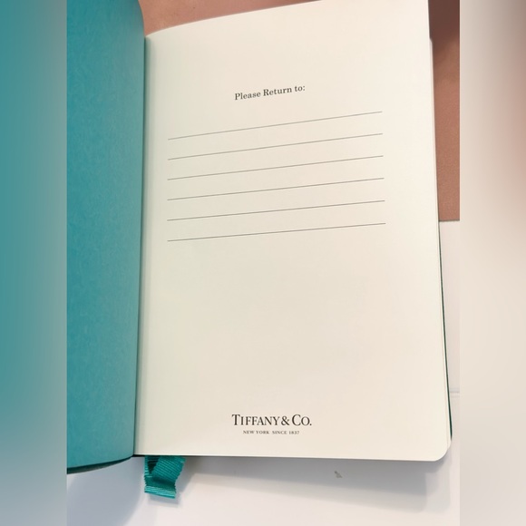 Tiffany & Co. Journal Notebook - Picture 2 of 6